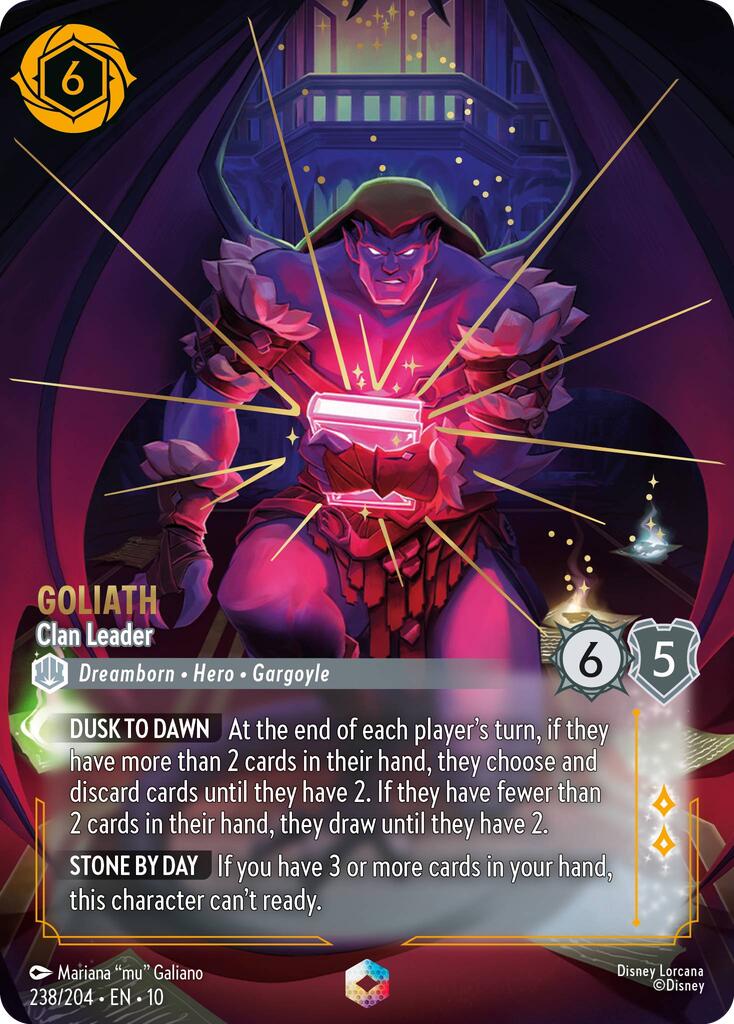 Goliath - Clan Leader (Enchanted) (238/204) [Whispers in the Well] - Card Brawlers