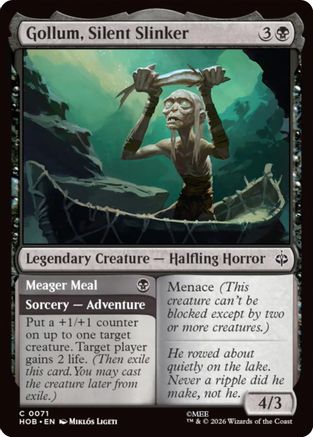 Gollum, Silent Slinker (HOB-071) - The Hobbit - Card Brawlers