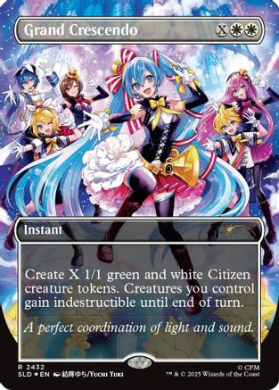 Grand Crescendo (SLD-2432) - Secret Lair Drop Series Foil - Card Brawlers
