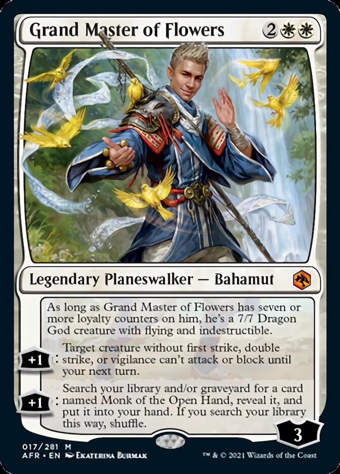 Grand Master of Flowers [Dungeons & Dragons: Adventures in the Forgotten Realms] - Card Brawlers
