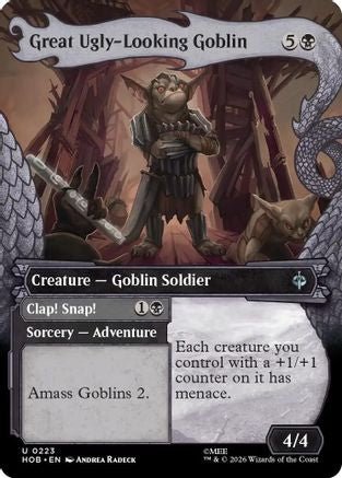 Great Ugly-Looking Goblin (Showcase) (HOB-223) - The Hobbit - Card Brawlers