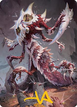 Grist, the Hunger Tide Art Card (56/81) (Gold-Stamped Signature) (ASMH2-056) - Art Series: Modern Horizons 2 - Card Brawlers