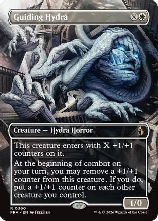 Guiding Hydra (Borderless) (FRA-360) - Reality Fracture - Card Brawlers