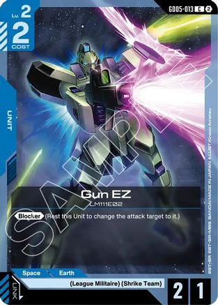 Gun EZ (GD05-013) - Freedom Ascension - Card Brawlers