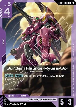 Gundam Flauros (Ryusei-Go) (GD05-060) - Freedom Ascension - Card Brawlers