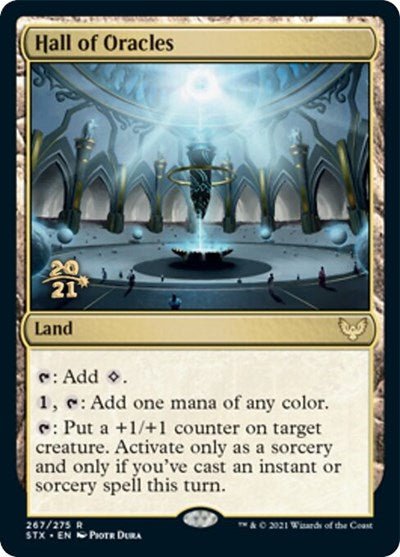 Hall of Oracles [Strixhaven: School of Mages Prerelease Promos] - Card Brawlers