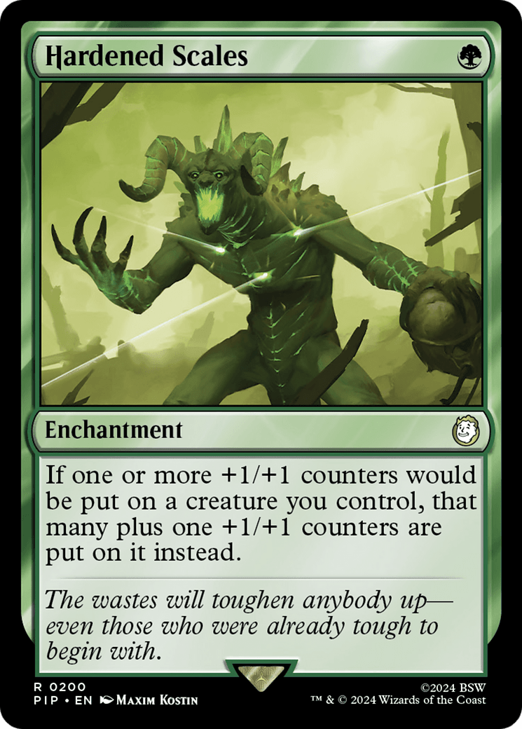 Hardened Scales [Fallout] - Card Brawlers