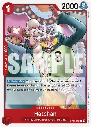 Hatchan (OP12-013) - Legacy of the Master - Card Brawlers