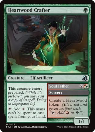 Heartwood Crafter (FRA-105) - Reality Fracture - Card Brawlers