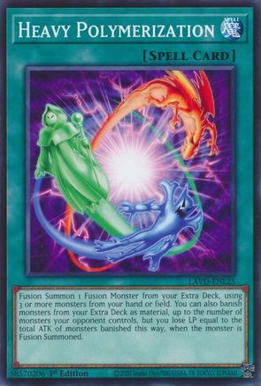 Heavy Polymerization (LAVD-ENL25) - Legendary Arc-V Decks 1st Edition - Card Brawlers