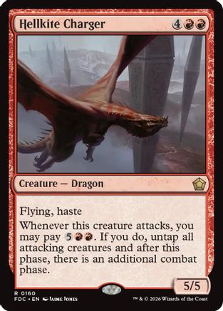 Hellkite Charger (FDC-160) - Commander: Foundations - Card Brawlers