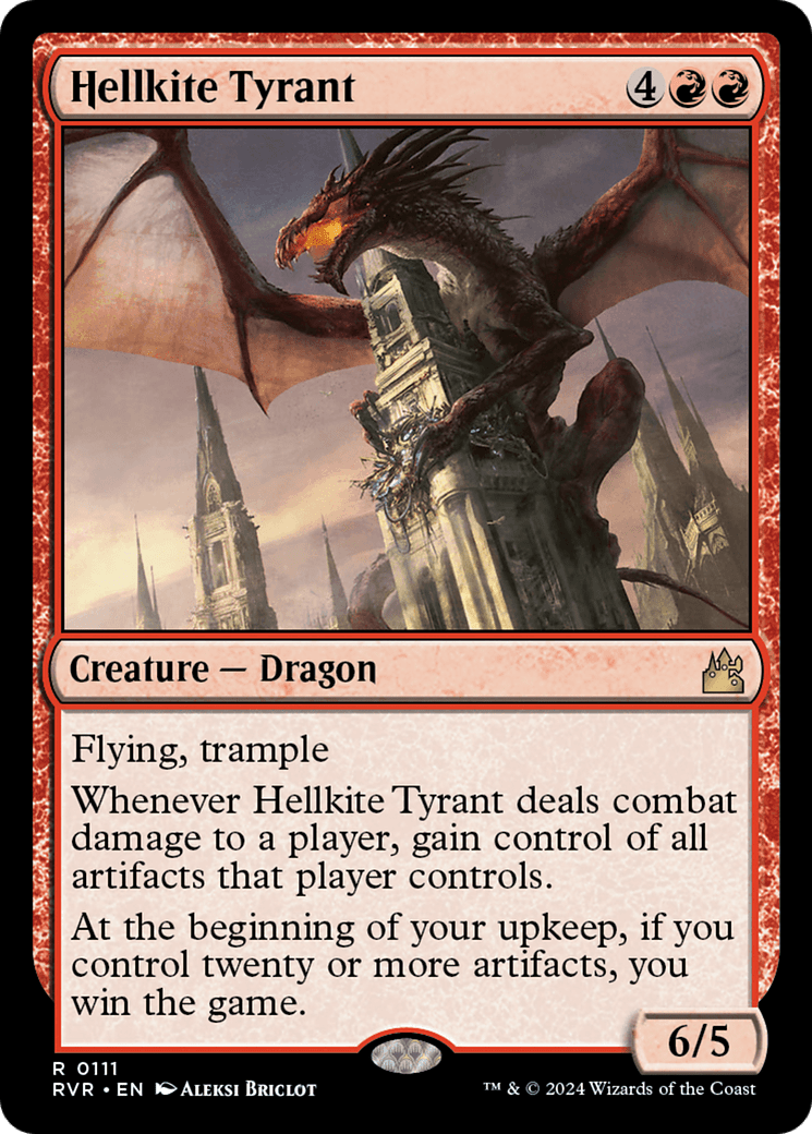 Hellkite Tyrant [Ravnica Remastered] - Card Brawlers