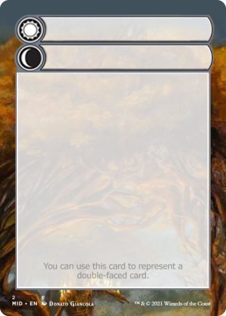 Helper Card (2/9) [Innistrad: Midnight Hunt Tokens] - Card Brawlers