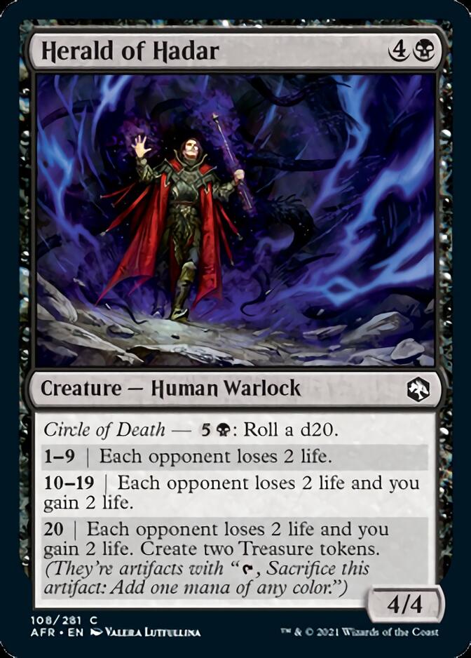 Herald of Hadar [Dungeons & Dragons: Adventures in the Forgotten Realms] - Card Brawlers