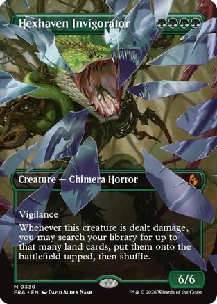 Hexhaven Invigorator (Borderless) (FRA-330) - Reality Fracture - Card Brawlers