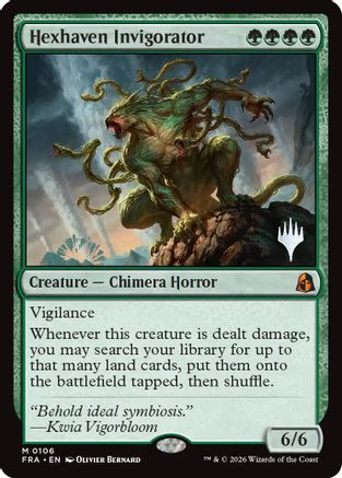Hexhaven Invigorator (PPFRA-106) - Promo Pack: Reality Fracture Foil - Card Brawlers