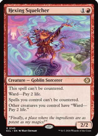 Hexing Squelcher (PPECL-145) - Promo Pack: Lorwyn Eclipsed Foil - Card Brawlers