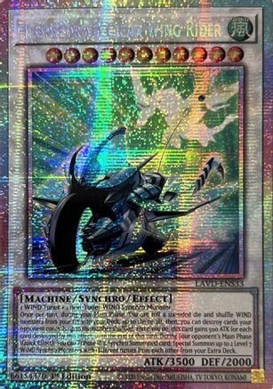 Hi-Speedroid Clear Wing Rider (Starlight Rare) (LAVD-ENS33) - Legendary Arc-V Decks 1st Edition - Card Brawlers