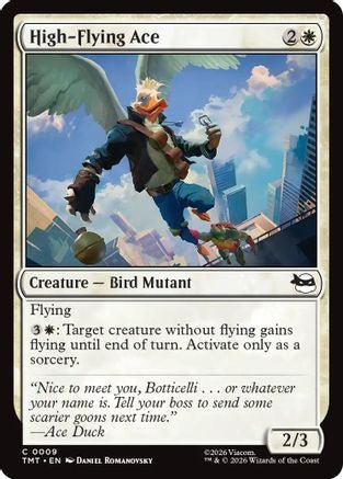 High-Flying Ace (TMT-009) - Teenage Mutant Ninja Turtles - Card Brawlers