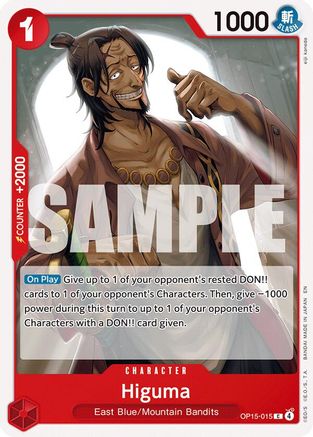 Higuma (OP15-015) - Adventure on Kami's Island - Card Brawlers