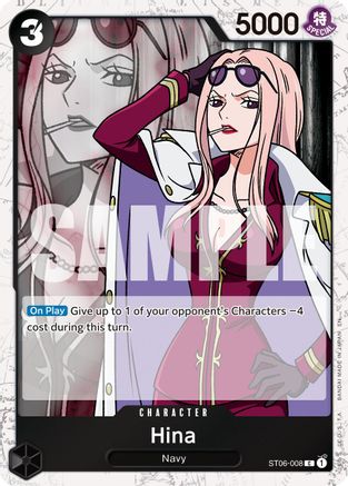 Hina (Pirate Foil) (ST06-008) - Premium Booster -The Best- Vol. 2 Foil - Card Brawlers