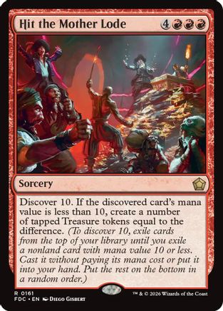 Hit the Mother Lode (FDC-161) - Commander: Foundations - Card Brawlers