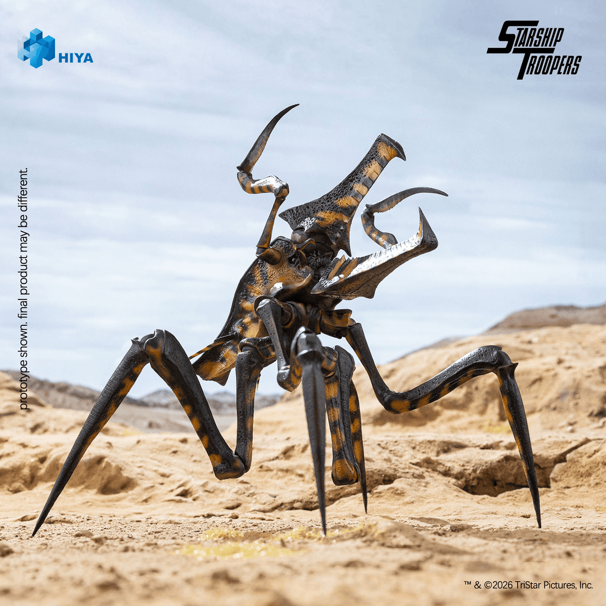 HIYA TOYS - Starship Troopers - 1/12 Scale None Scale 5.3 Inch - Warrior Bug - (PREORDER) September 30, 2027 - Card Brawlers