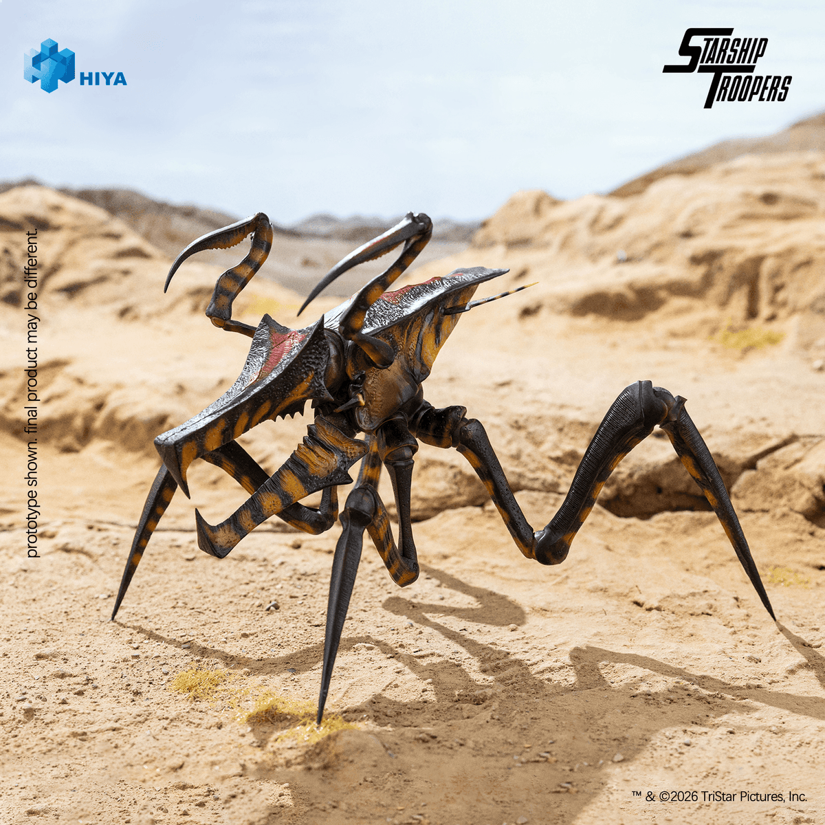 HIYA TOYS - Starship Troopers - 1/12 Scale None Scale 5.3 Inch - Warrior Bug - (PREORDER) September 30, 2027 - Card Brawlers