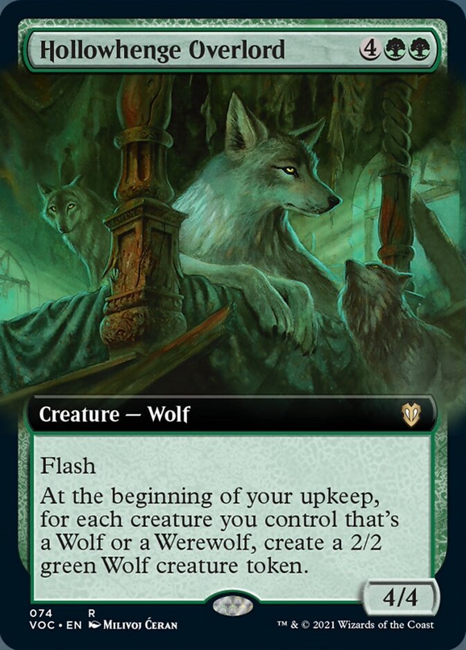Hollowhenge Overlord (Extended Art) [Innistrad: Crimson Vow Commander] - Card Brawlers