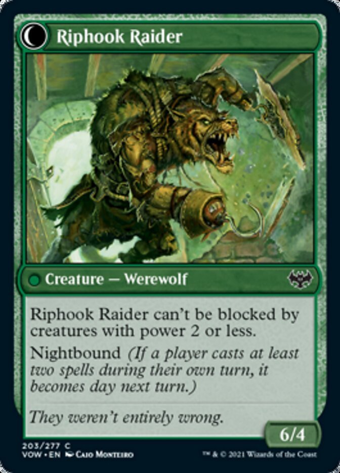 Hookhand Mariner // Riphook Raider [Innistrad: Crimson Vow] - Card Brawlers