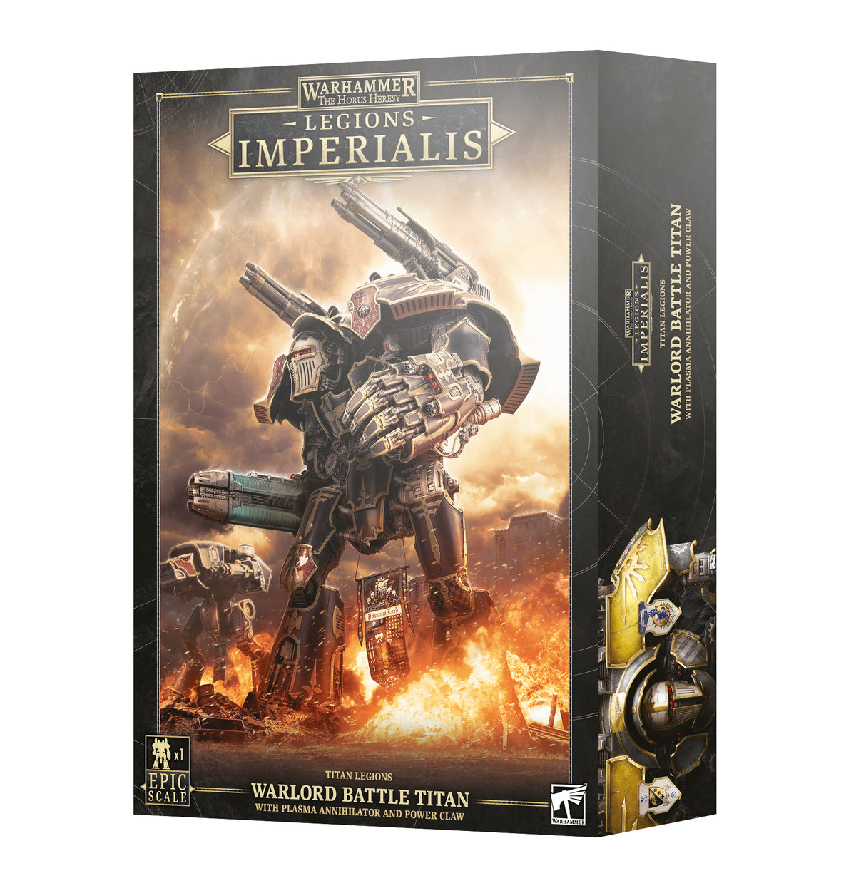 Legions Imperialis: Warlord Battle Titan with Plasma Annihilator and Power Claw (PREORDER) December 2, 2023 - Card Brawlers | Quebec | Canada | Yu-Gi-Oh!