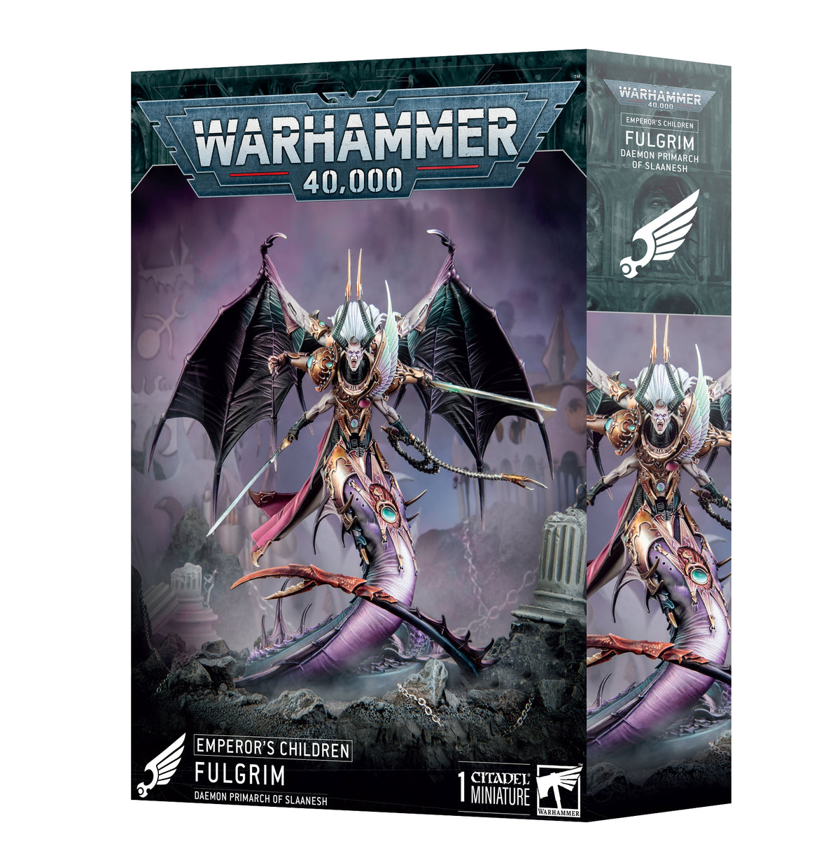 Emperor's Children: Fulgrim - Daemon Primarch of Slaanesh (PREORDER) April 26, 2025 - Games Workshop - Card Brawlers | Quebec | Canada |