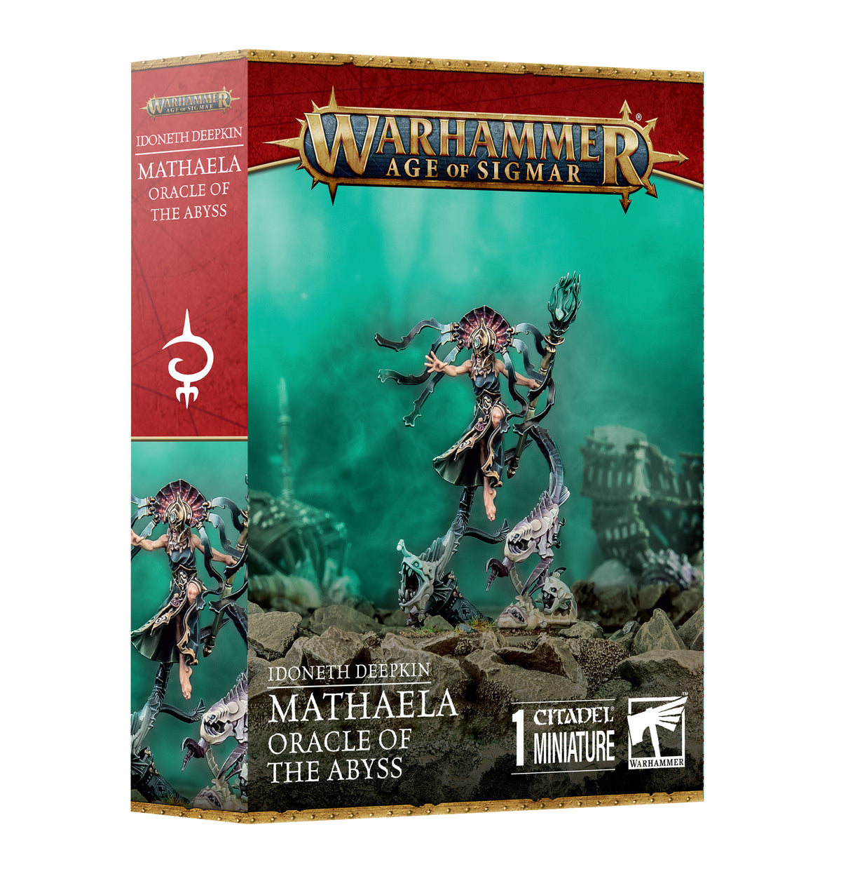 Idoneth Deepkin: Mathaela Oracle of the Abyss (PREORDER) July 19, 2025 - Games Workshop - Card Brawlers | Quebec | Canada |