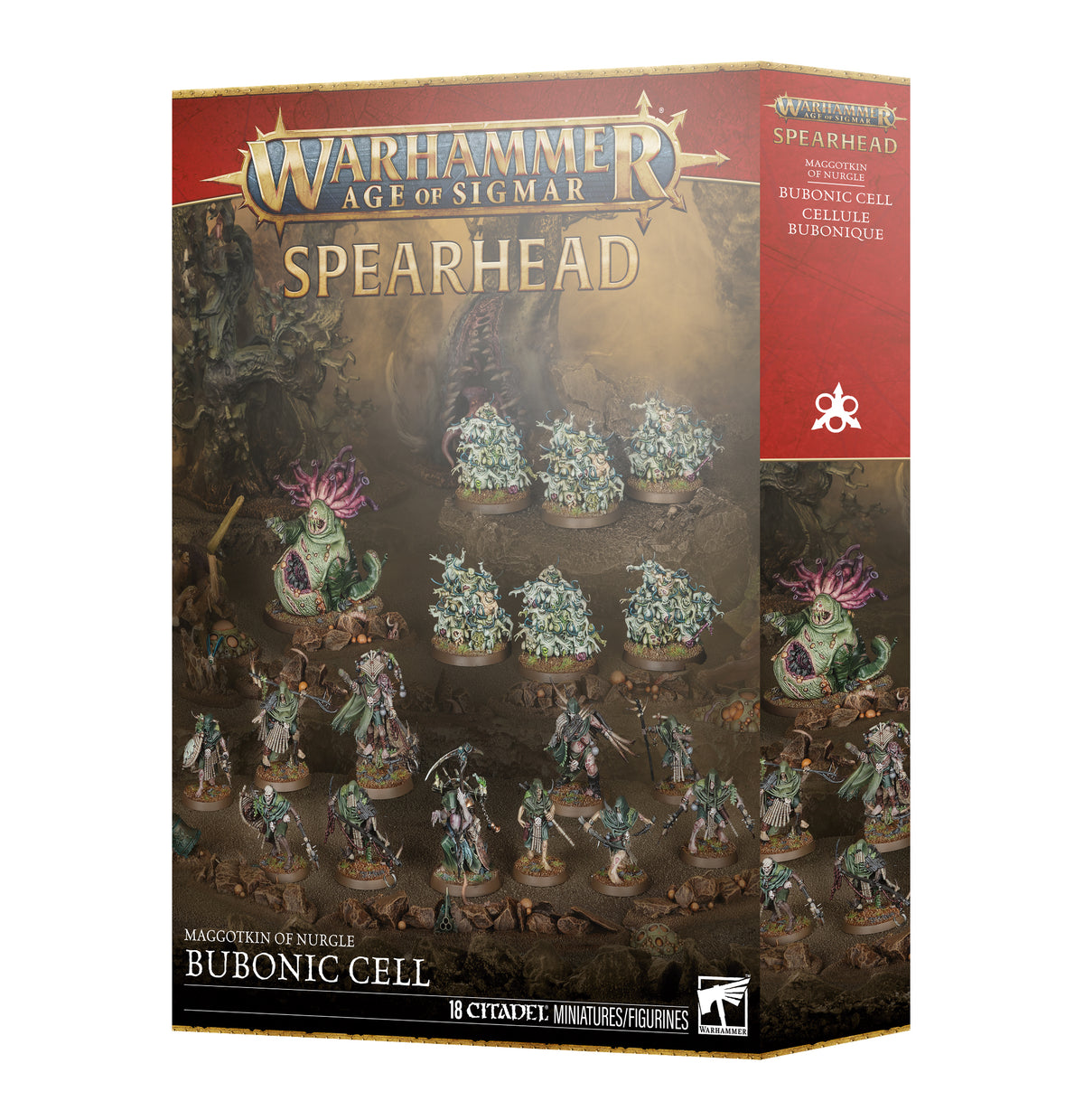 Age of Sigmar - Spearhead - Maggotkin of Nurgle: Bubonic Cell - Games Workshop - Card Brawlers | Quebec | Canada |