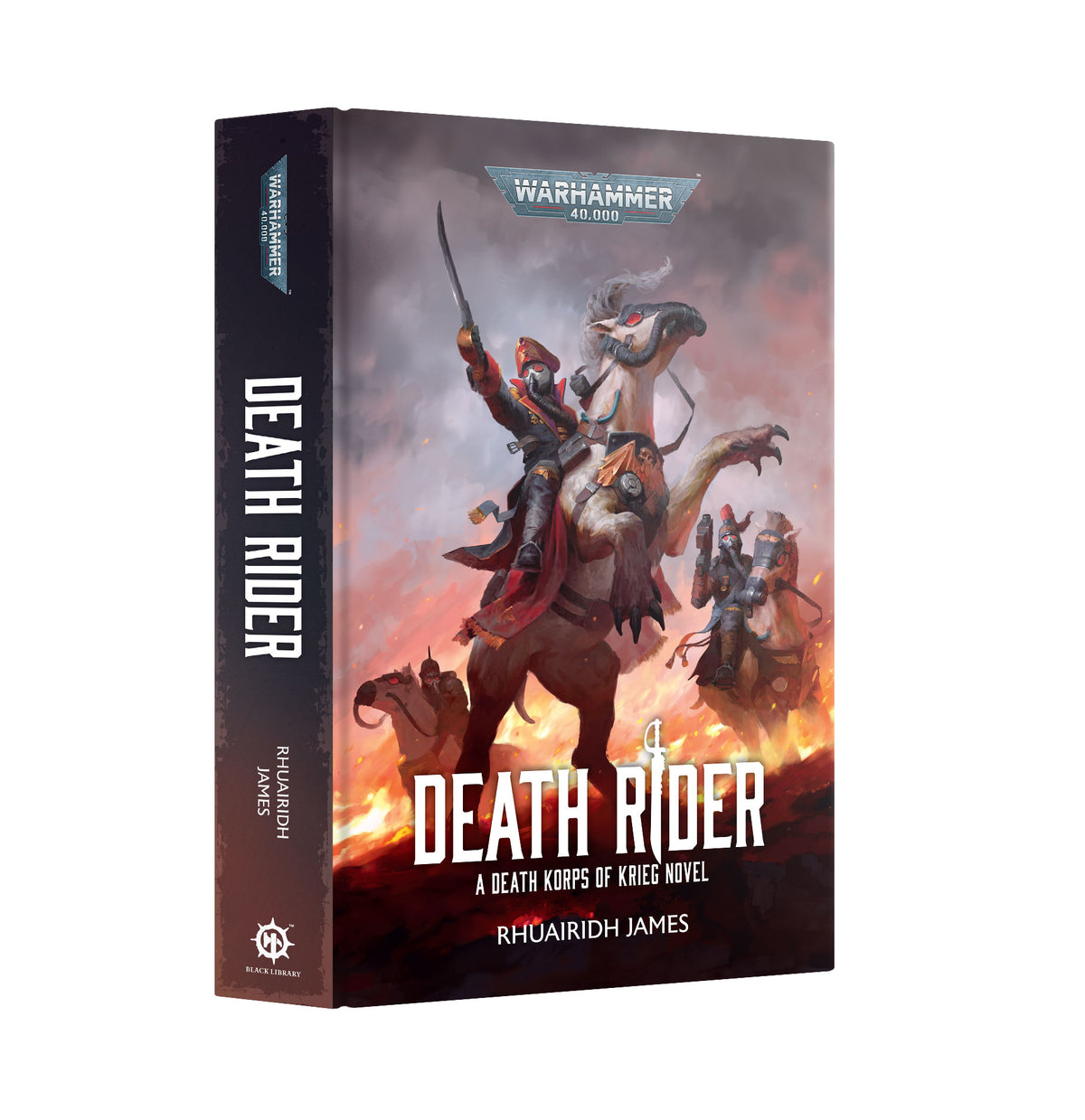 Black Library - Death Rider - Hardback (PREORDER) February 28, 2026 - Games Workshop - Card Brawlers | Quebec | Canada |