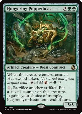 Hungering Puppetbeast (FRA-107) - Reality Fracture - Card Brawlers