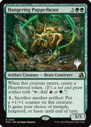 Hungering Puppetbeast (PPFRA-107) - Promo Pack: Reality Fracture - Card Brawlers