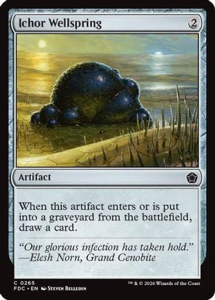 Ichor Wellspring (FDC-265) - Commander: Foundations - Card Brawlers