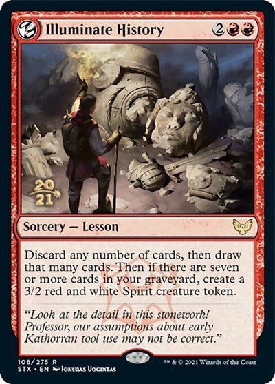 Illuminate History [Strixhaven: School of Mages Prerelease Promos] - Card Brawlers