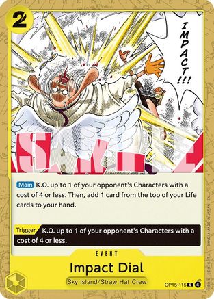 Impact Dial (OP15-115) - Adventure on Kami's Island - Card Brawlers