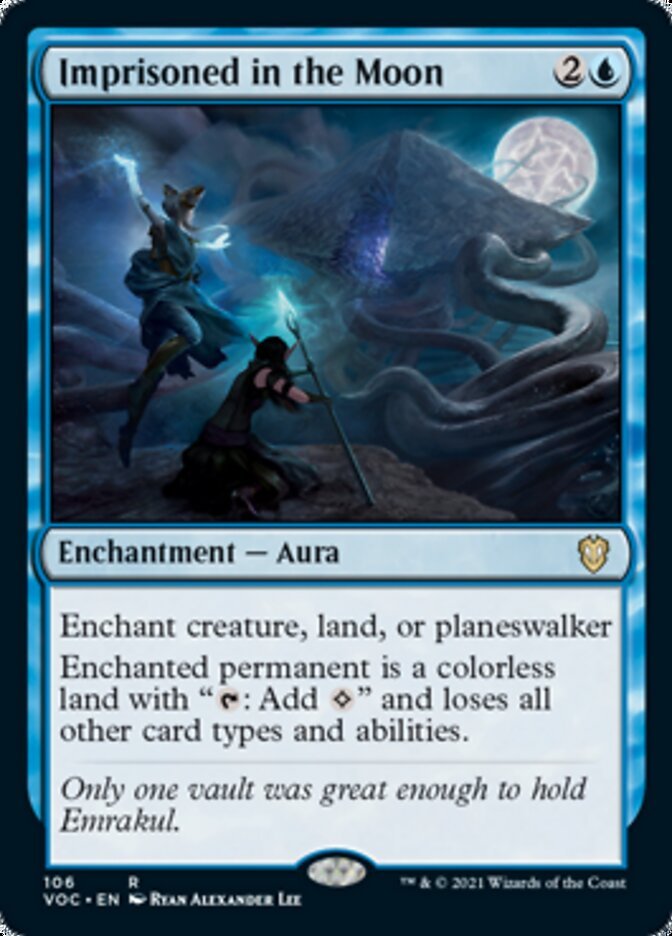Imprisoned in the Moon [Innistrad: Crimson Vow Commander] - Card Brawlers