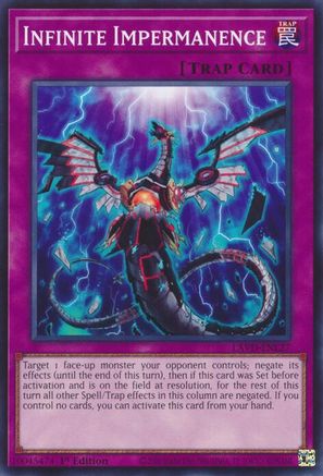 Infinite Impermanence (LAVD-ENS21) - Legendary Arc-V Decks 1st Edition - Card Brawlers