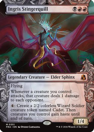 Ingris Stingerquill (Showcase) (0351) (FRA-351) - Reality Fracture - Card Brawlers