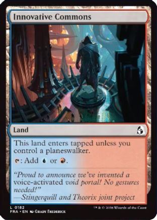Innovative Commons (FRA-182) - Reality Fracture Foil - Card Brawlers