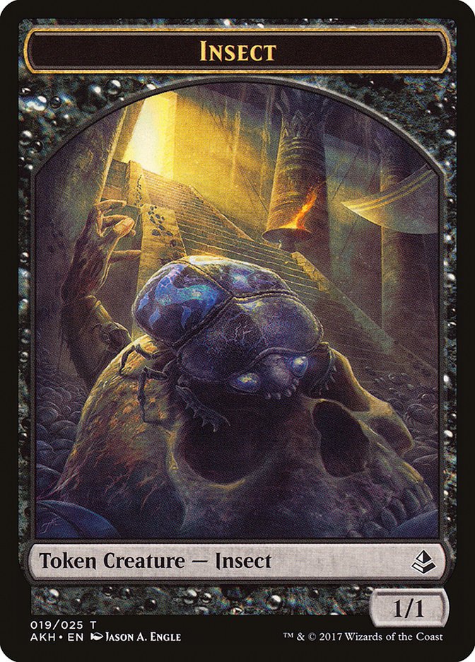 Insect Token [Amonkhet Tokens] - Card Brawlers