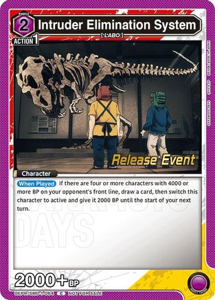 Intruder Elimination System - Release Event (UE19BT/SMD-1-064) - UE19BT SAKAMOTO DAYS Release Event Cards - Card Brawlers