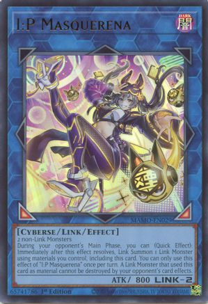 I:P Masquerena (MAMO-EN029) - Magnificent Monsters 1st Edition - Card Brawlers