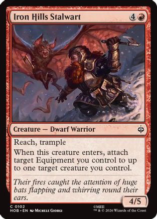Iron Hills Stalwart (HOB-102) - The Hobbit - Card Brawlers