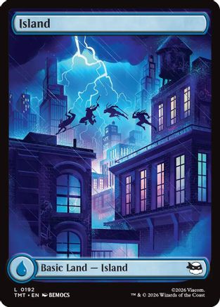 Island (0192) (TMT-192) - Teenage Mutant Ninja Turtles - Card Brawlers