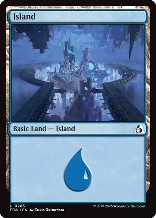 Island (0283) (FRA-283) - Reality Fracture - Card Brawlers